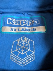 Kappa Fisi Equipment Italia Audi Blue Logo Shirt Men’s XXL