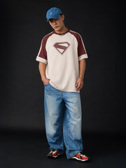 DC Superman 3D Print Logo Oversized T-Shirt – Premium Fabric Summer Jersey 2026