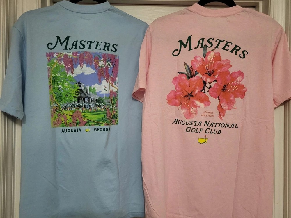 NEW! Masters Tournament Amen Corner Golf T-Shirt Augusta National Floral Azalea