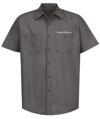 Authentic LUCKY 13 Winged Skully Work Shirt Charcoal S-4XL NEW
