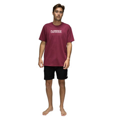 NEW! Florence Marine X Men’s Large Marine Exploration Maroon T-Shirt M14-1