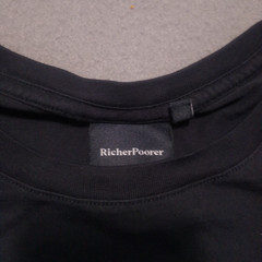 Richer Poorer Pocket Tee Shirt Medium 43″ Lot of 2 Mens Short Sleeve Pima Cotton