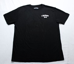 ILMF Unisex Adult’s Happy To Vote For A Felon Smiley Tee EJ3 Black Size XL