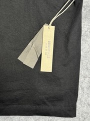 Fear of God Essentials University Logo T-shirt Black Mens Size XL Brand NEW! NWT