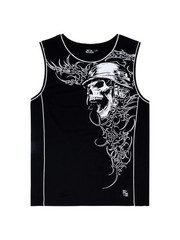 Metal Mulisha Men’s Warpaint 2 Jersey Tank Top Skull and Helmet Motocross Shirt