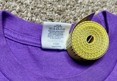 Supreme Gas Purple Tee Size Small SS 22’
