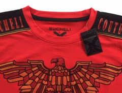 Men’s Bucheli T Shirt,Soft Cotton,Stretch,Italian Style L XL….B2.