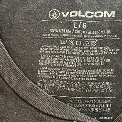Volcom Mens Graphic Logo T Shirt Black Size Large Skate Streetwear Cotton Tee