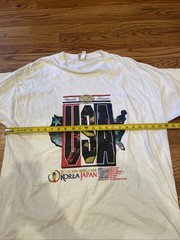 Vintage Y2K 2002 Fifa World Cup USA Shirt Single Stitch Size 2XL