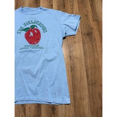 Mens Shirt Men’s Medium? Red Blue Green I’m Delicious Bayfield Apple Festival