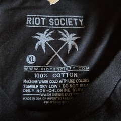 Riot Society x Halloween Michael Myers Horror Movie Black XL Graphic T-Shirt NWT