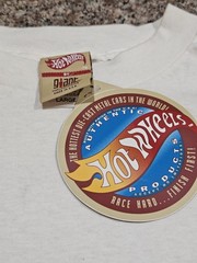 Vintage Hot-WHEELS 1996 Giant New With Tag Graphic T-Shirt Size L Large Line Up