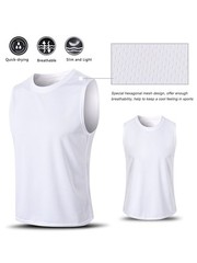 6Pack Mens Quick Dry Muscle Tank Top Gym Workout Sleeveless Shirt Gym Running