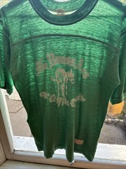 Vintage 70s Paper Thin Faded Brass Ass Cripple Creek Casino Tee Size Large USA