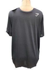 LOT OF 3 GYMSHARK ARRIVAL SHORT SLEEVE T-SHIRT – SIZE LARGE BLACK,RED AND GREEN