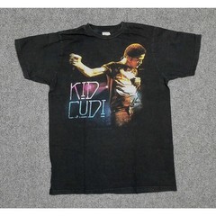 Y2K Kid Cudi Man On The Moon Live Concert Tee Faded Skater Hip Hop Mens Small