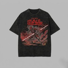Darth Maul Shadow Lord Shirt Star Wars Oversized Vintage Tee