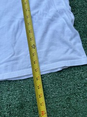 Ford Mustang Boss 302 White T-Shirt XL Promo Tee Muscle Car Graphic Tee Flaw