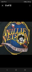 Zion Rootswear WILLIE NELSON Oitlaw County XL T SHIRT COUNTY LEGEND