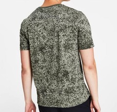 NWT HUGO BOSS 100% Cotton Crew Neck Contrast Trim T-Shirt Dark Green L (Large)