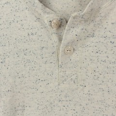 J CREW heritage brushed rib-knit henley t-shirt shirt MEDIUM thermal 90s oarsman