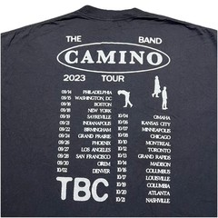 The Band Camino 2023 Tour T Shirt Mens XL Black Los Angeles Apparel Concert Tee
