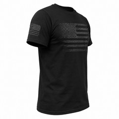 USA Distressed Flag T-Shirt Patriotic American Flag Graphic Tee Men’s S-5XL