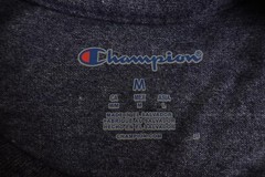 Champion Mens Medium Navy Heather Jersey Boston Massachusetts Graphic Tee NWT
