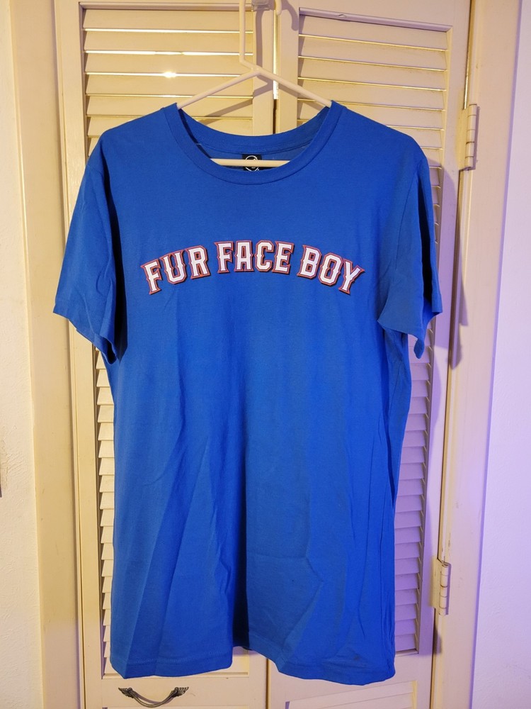 Fur Face Boy T-Shirt – Large – Rare – Excellent Condition