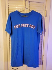 Fur Face Boy T-Shirt – Large – Rare – Excellent Condition