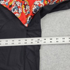 LAFROI Burst Shirt Mens Medium Black Polyamide Tibetan Cloud Long Sleeve