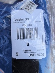 Adidas Creator SS T-Shirt Royal Blue White Men’s Size Small NWT Athletic Tee