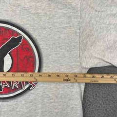 Vintage Kung Fu Karate Martial Arts T-Shirt Adult M Rising Sun Short Sleeve Y2K