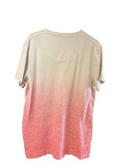 Hollister Must Have Collect Shirt Mens Medium Pink White Adult Casual V Neck Tee