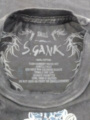 NWT S.Gank T-Shirt Mens Multiple Sizes Black District 81-3 SS Acid Wash USA Made