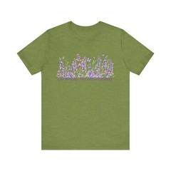 Peaceful Paradise: Lay Among The Wildflowers, Unisex Comfortable Bella + Canvas