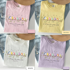 Christian Faith Shirt Goodness of God Psalm 89:1 Graphic Tee Faith Gift