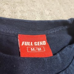 Full Send Nelk Boys Shirt Men Medium Big Logo Y2K Streetwear Happy Dad