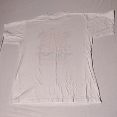 St. Maarten N.A F.W.I. Sun Palm Tree Caribbeant’s Cotton T-Shirt Sz XL – Stains