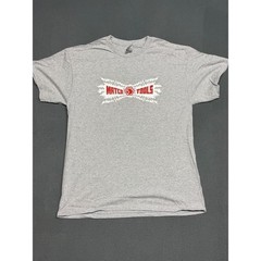 NEW Matco Tools Mens Large Grey Graphic T-Shirt Short Sleeve Cotton Wrench Logo