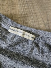 Marine Layer Men’s T Shirt Heather Gray CA Surfing Bear Graphic Size M/L