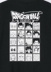Dragon Ball Daima GU Men’s XL Black Tee Character Grid Anime Shirt New