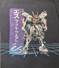vintage és Skateboard Gundam Tshirt size large