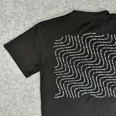 Jamie XX In Waves Tour Shirt 2024/2025 Double Sided Black DJ Tee – Size Small