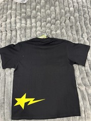 A Bathing Ape BAPE Black Ape Head Logo Graphic Crew Neck T-Shirt Men’s S
