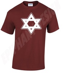 Star Of David Jewish Icon Religious Symbol Israel Judaism T-Shirt Many Colours