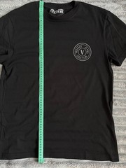 Versace Jeans Couture Men’s Black V-Emblem Logo T-Shirt Size M Mint Authentic