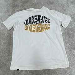 Quiksilver White Men’s Small Crew Neck Short Sleeve T-Shirt FREE SHIPPING