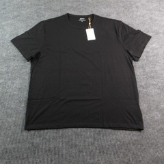 Quince Shirt Mens 2XL Black Crew Neck 100% Pima Cotton Luxe Touch NWT Hangtag