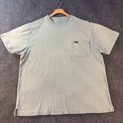 Pendleton Pocket T Shirt Mens Large Green 100% Cotton Short Sleeve Casual Tee